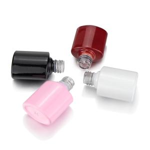Quality 5ml - 15ml Nail Polish Glass Bottles Custom UV Gel Clear Nail Polish Bottle wholesale