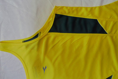 Soft Athletic Spring Summer Autumn Mens Sleeveless Tank Top Yellow Color