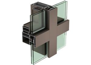 Quality Curtain Wall Aluminium Profiles Powder Coating Aluminum Extrusion Framing wholesale