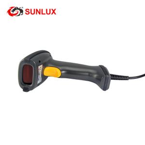 Quality Black 1D Handfree Wired Laser Barcode Scanner With USB COM wholesale
