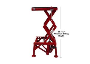 Quality ET135 Hydraulic Motorcycle Lift Small Hydraulic Stationary Lift Platform For Lifting Motorcycle Capacity 30Kg wholesale