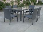 7pcs rattan furniture set