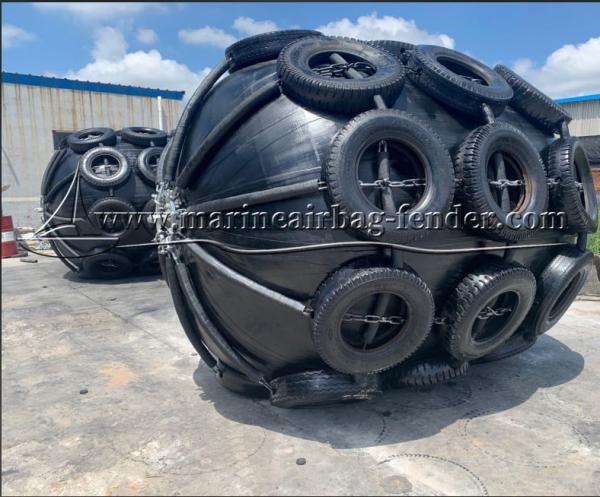 Cheap Natural Rubber Marine Inflatable Fender Anti Explosion For Shipyard for sale
