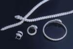 Nano Crystal Green Eye Snake 925 Sterling Silver Neckalce Personalized