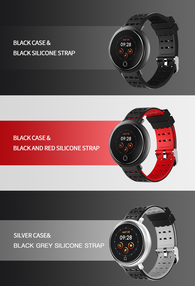Kids Full Round Display Screen Smartwatch H31 Series Alarm Clock Sleep Monitoring 320x240