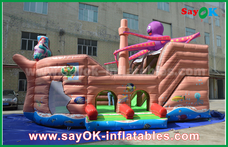 Big 0.55PVC Corsair Inflatable Bounce Slider Waterproof For Fun