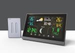 Compact Hygrometer Thermometer Meteo Station High Temperature Alert Indoor