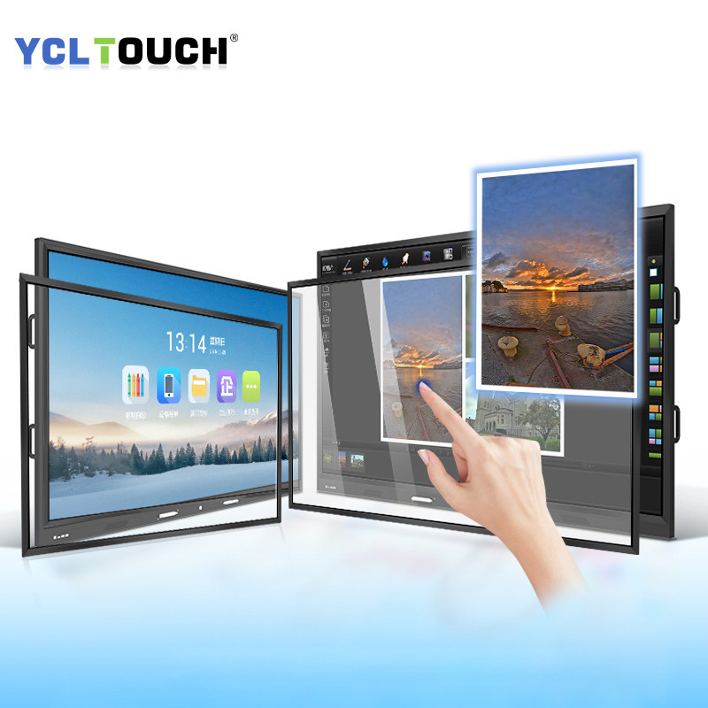 55 Inch Touch Screen Overlay , 8ms IR Touch Panel Overlays With 20 Points