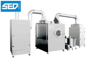 Quality Automatic Film Coating Machine Tablet Coating Equipment With 4 Spray Guns wholesale