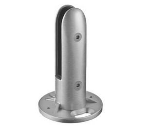 Quality Stainless Steel Floor Mounting Base Glass Clamp wholesale