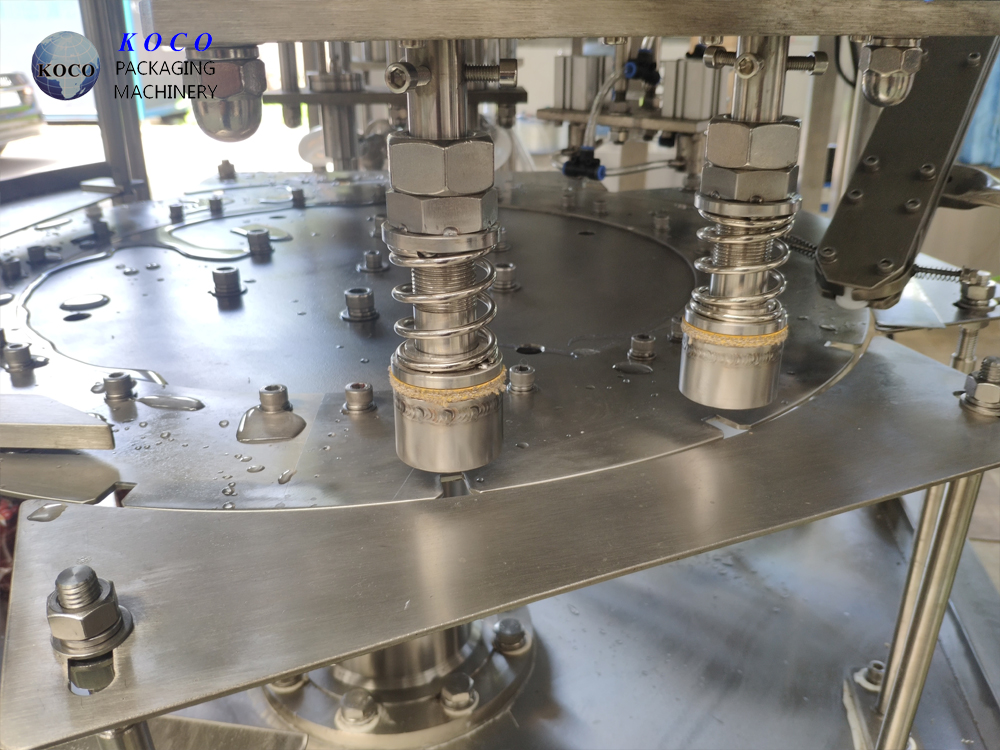 KOCO direct deal All stainless steel Double filling port dosing capping filling machine