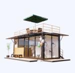 Supermarket Prefabricated Container Store for Family Coffee Bar in Modular