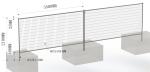 Buy Hired Temporary Fencing Panels Melbourne 2100mmx2400mm
