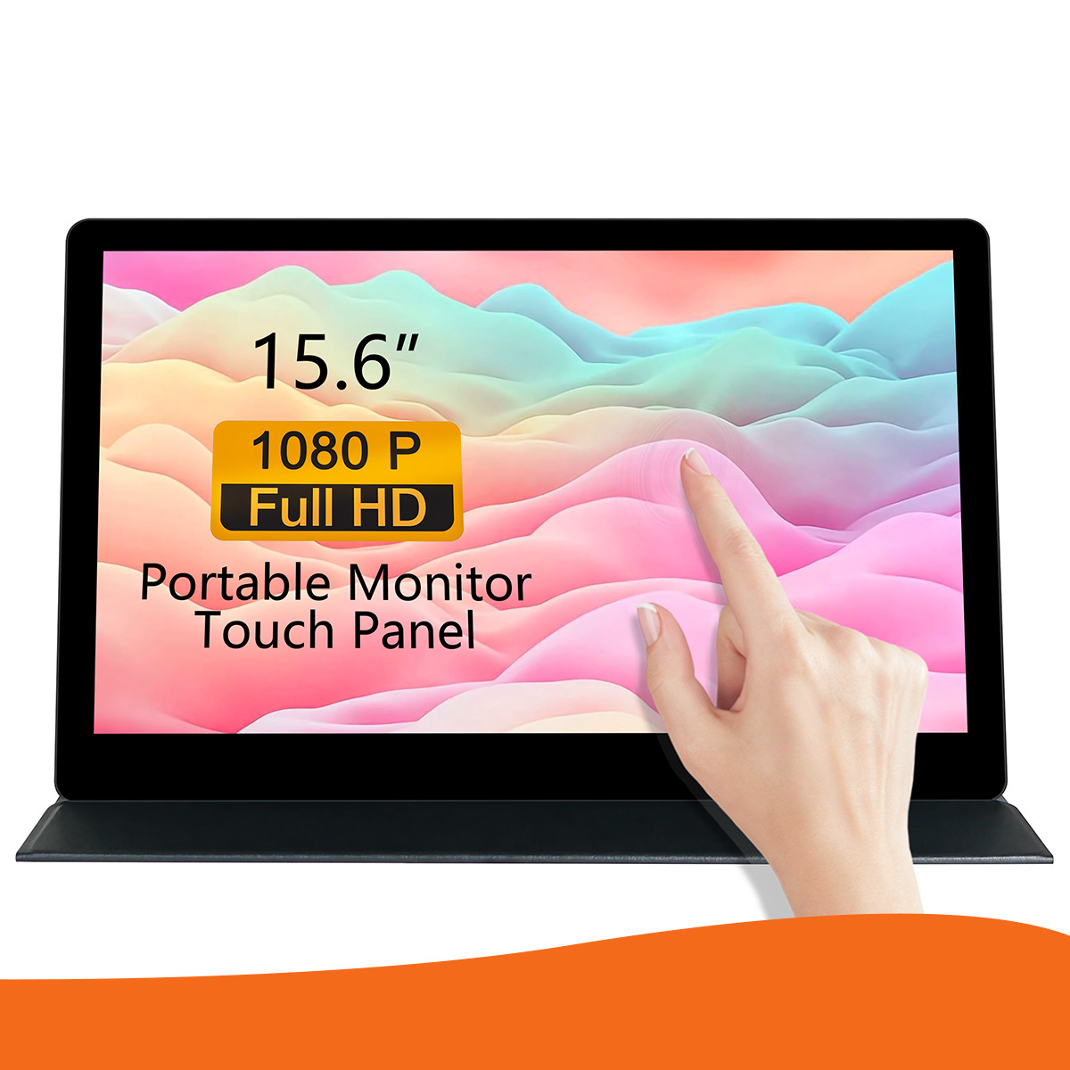 1000:1 Contrast Ratio 15.6inches 16:9 LCD HDR Portable Monitor
