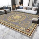 Household Polyester Living Room Floor Carpets Middle Eastern Style Dining Room
