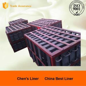 Quality Retension Ring Liners / Cement Mill Liner Plates Hardness HRC52 Coal-fired Power Plant wholesale