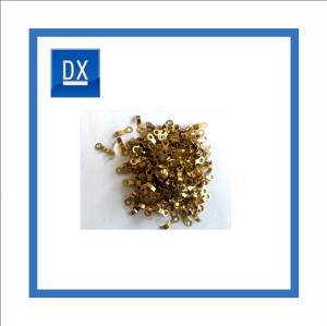 Quality Polishing 0.01mm Brass Stamping Electronic Parts wholesale