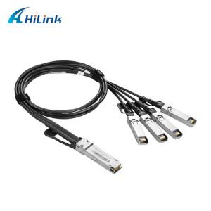 Quality 4 SFP+ DAC Direct Attach Passive Copper Cable QSFP+ 40G 1M 3ft wholesale