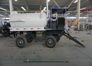 Quality High Efficiency 2 Axles Sewage Cleaning Trailer For Vacuum Fecal Suction 5000Liters wholesale