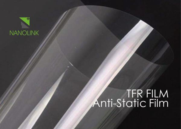 Fire Rated Transparent PET Protective Film Heat Resistance For Industrial /