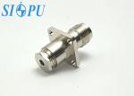 Female RF TNC Coaxial Connectors Flange Mounted for RG 178/U Cables