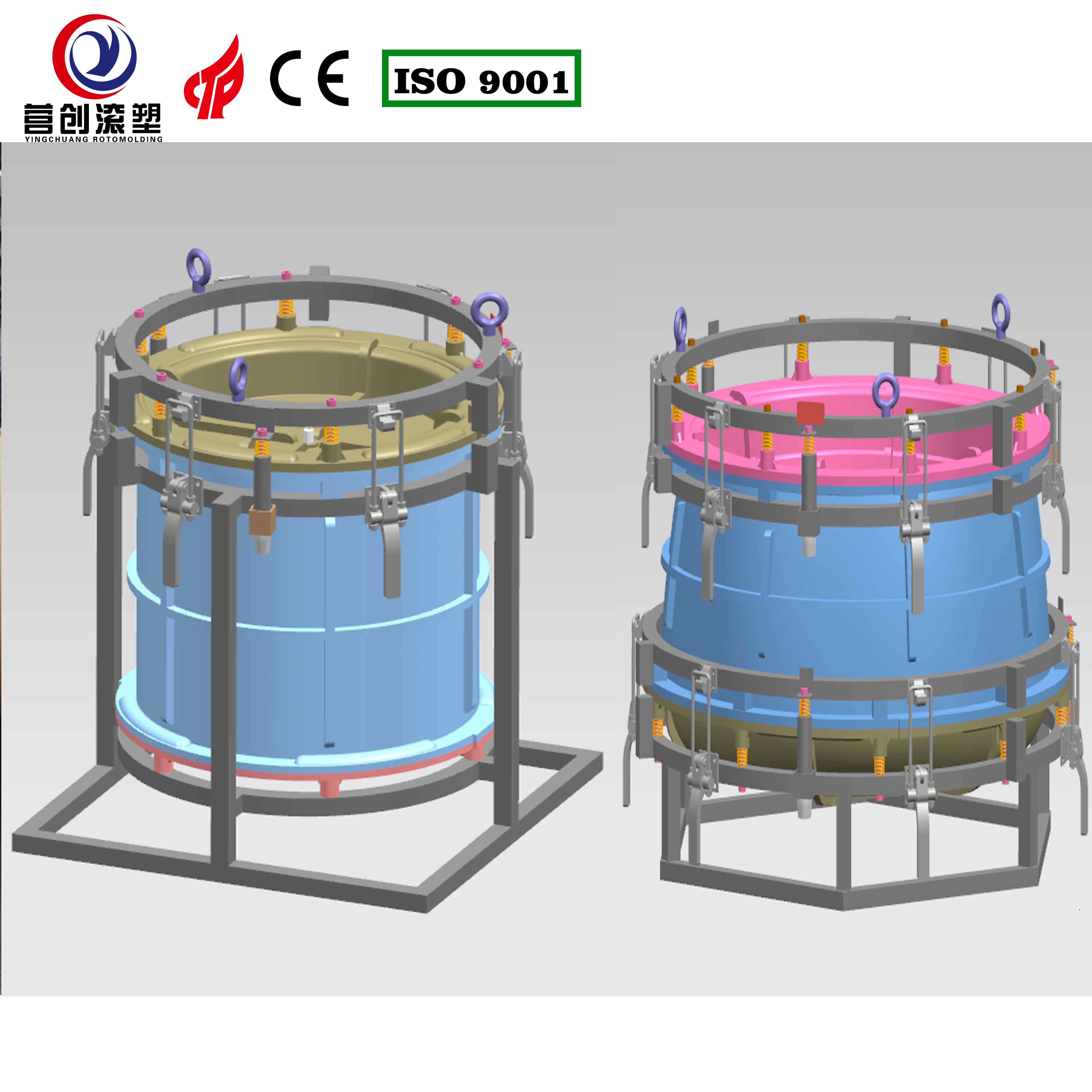 Casting Mould Rotational Aluminum Mold For Stable And Durable Performance Mold Installation Semi-fixed Mold
