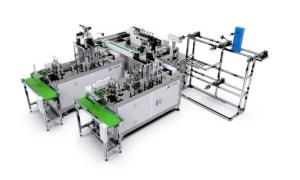 China High Speed Fully Automatic Surgical Mask Making Machine on sale