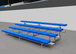 Quality Fixed Aluminum Stadium Bench Seating Bleachers Grandstands With Little Maintenance wholesale