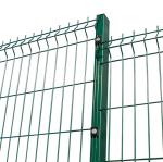 Hot Dip Galvanized 3d Wire Mesh Fence PVC Coated Type Convenient Installation