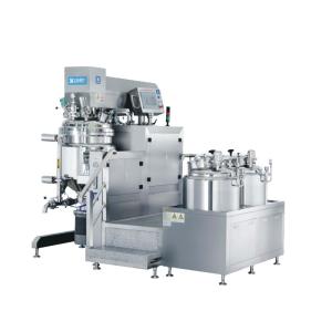 Quality Lotion Paste Ointment Vacuum Emulsifying Mixer With Homogenizer Heating wholesale