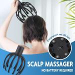 Portable And Durable Octopus Head Massager With 3 Massage Modes Body Massage