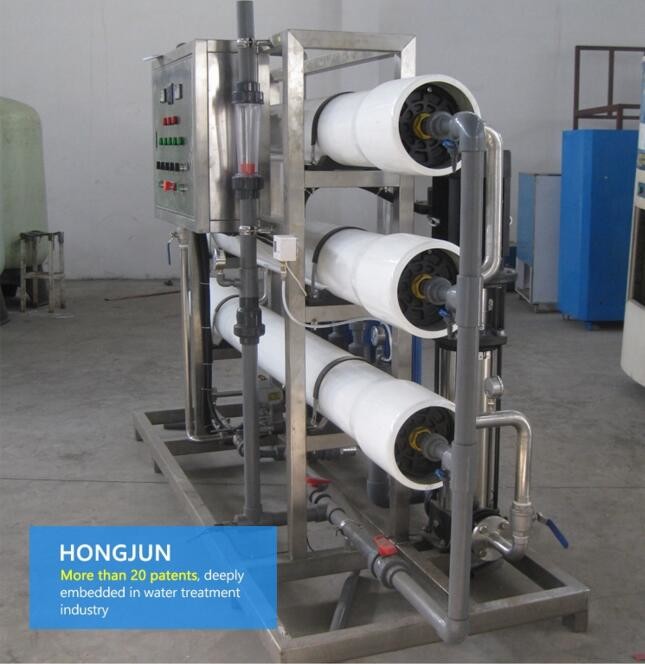 Standard Design Industrial Drinking Water Purification Systems 0.8-1.6 Mpa Working Pressure