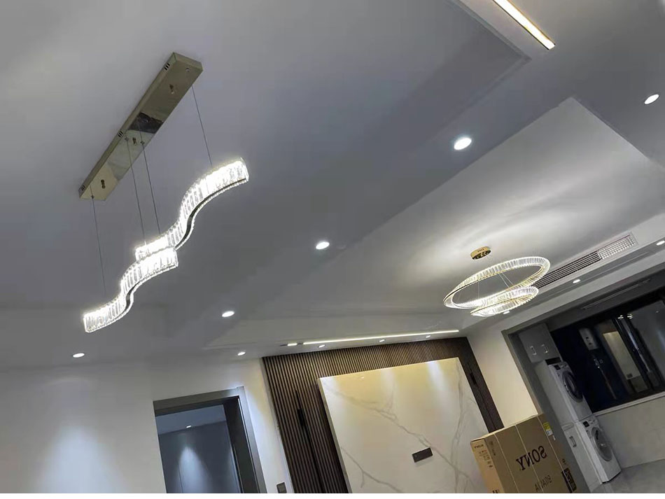 Modern Living Room Chandeliers Circle Round kitchen pendant lighting(WH-CY-203)