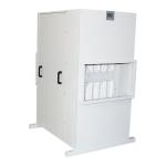 Stainless Steel Flexible 800w 380v Intake Fresh Air Cabinet