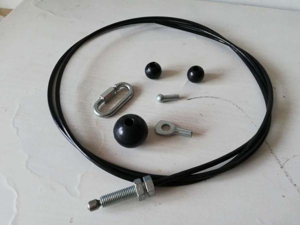 6mm Outer Diameter Multi Gym Cables / Fitness Spare Parts Nylon Coated Steel