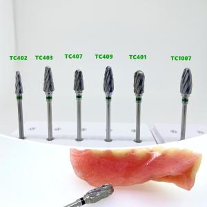 Quality Super Coarse Standard Tungsten Carbide Rotary Burr Set High Efficiency TC401 - 409 wholesale