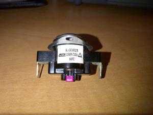 Quality 250V/25A ksd302 25A-40A3/4'' disc bimetal thermostat for water heater and water dispensor UL;VDE;RoHS wholesale