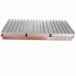 marine products processing freezing box, contact plate freezer tray, aluminum