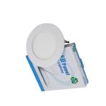 Round Panel Light For Gymnasium and Administrative Office with 15W 18W 80-83Ra