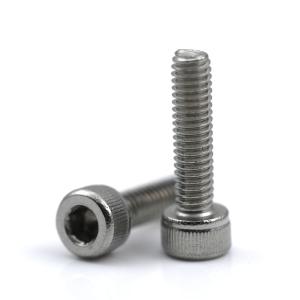Quality Non-standard Custom M4 15mm Full Thread Stainless Steel SS304 Socket Head Cap Screw for Automobile wholesale