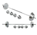 bear 20kg -100kg dumbbell ,barbell chrome adjustable for weightlifting