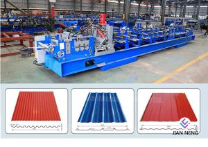 Quality Color Steel Metal Glazed Roll Forming Equipment For Outdoor Decorate wholesale