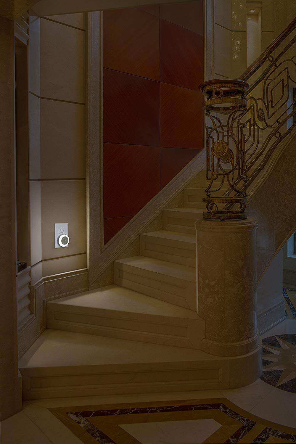 Plug in Led Motion sensor Light Sensor Lamp