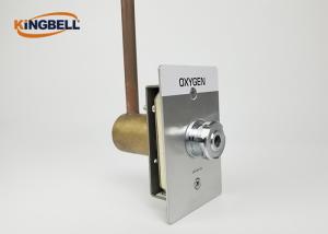 Quality White French Standard Medical Gas Outlets N2 ICU Brass For Oxygen wholesale