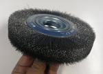 Corrugated Wire Industrial Steel Wire Wheel Brush For Heavy Duty Brushing