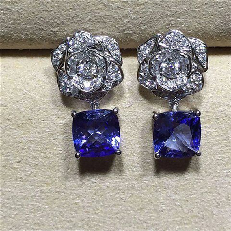 PG piaget rose series earrings gold diamond 18k gold white gold yellow gold rose gold diamond earrings