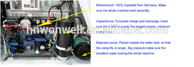 protable Q.switch Nd.yag laser machine for tattoo removal