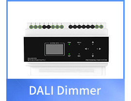 Energy Saving Automatic Headlight Control Module AC 220V DIN - Rail DALI Dimmer