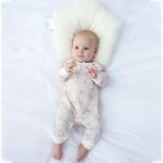 Stock Organic Cotton Baby Long Sleeve Romper Wholesale Newborn Baby Clothes