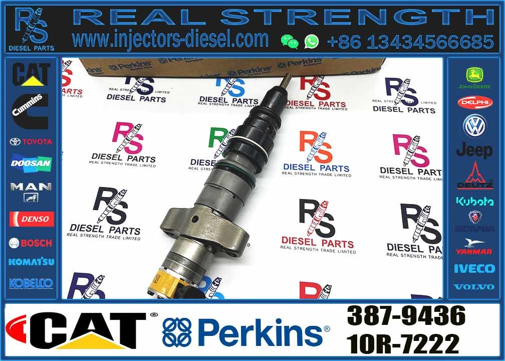 387-9433 387-9434 Diesel Injector 10R-7222 387-9431 254-4330 Fuel Injector For 330D 336D 814F